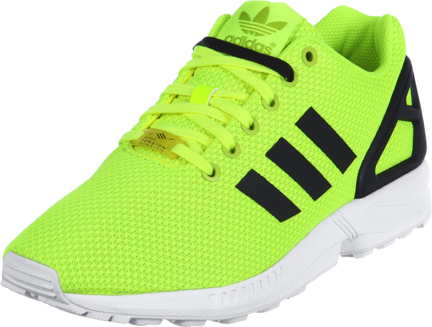 chaussure jaune fluo femme