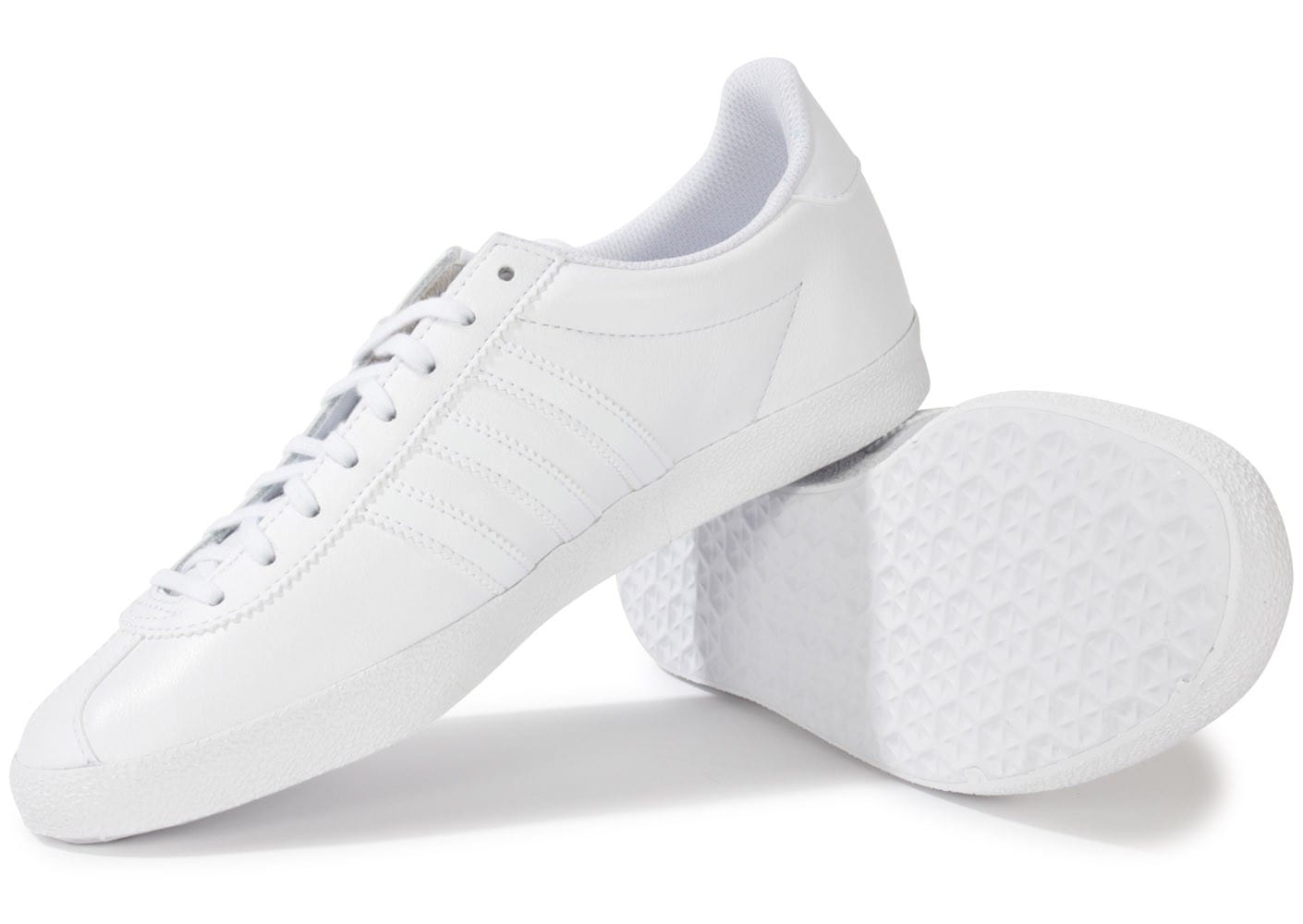 gazelle blanche cuir