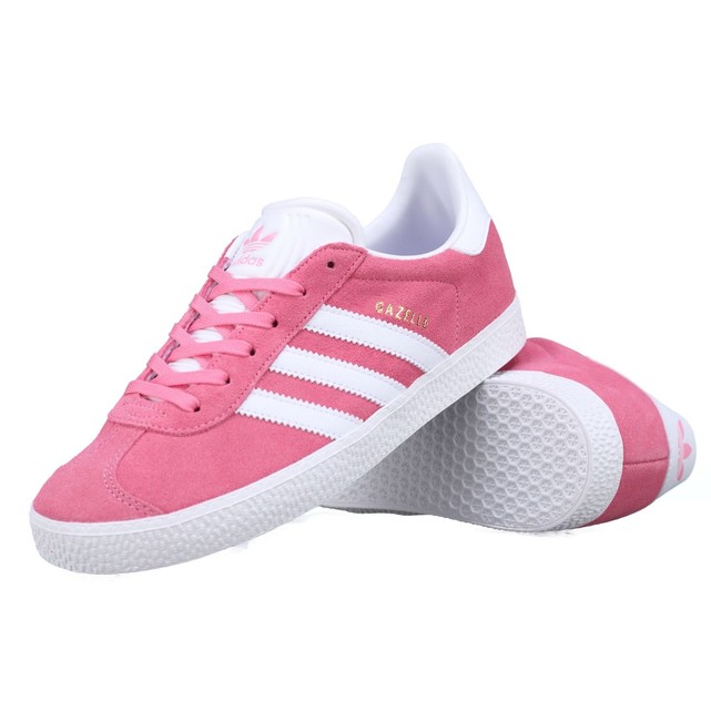 adidas gazelle rose et noir