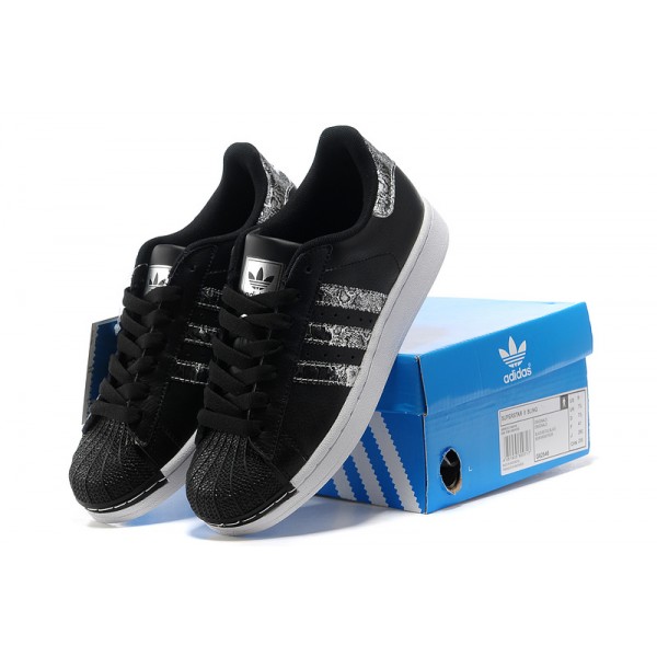 adidas superstar femme noir