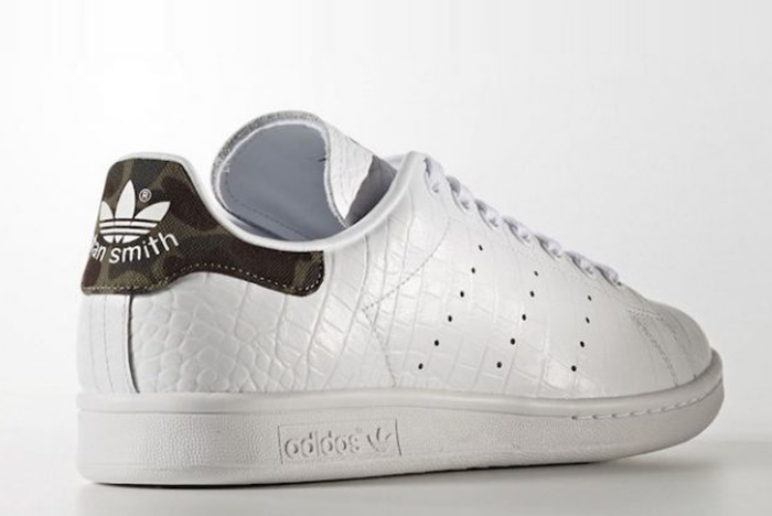 Stan smith femme effet croco cheap