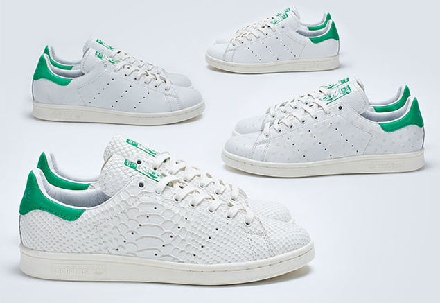 stan smith effet croco