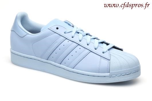 adidas superstar femme bleu ciel