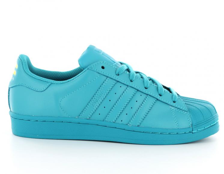 adidas superstar bleu ciel