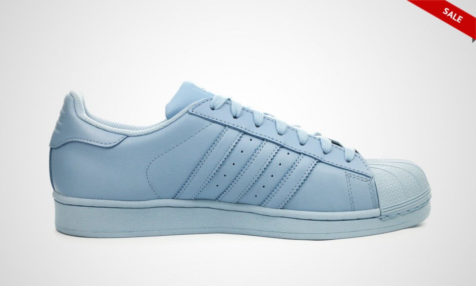 adidas superstar femme bleu ciel