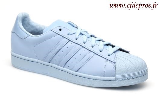 superstar suede bleu