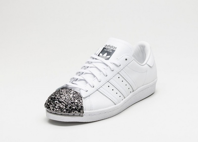 adidas superstar metal toe femme blanc