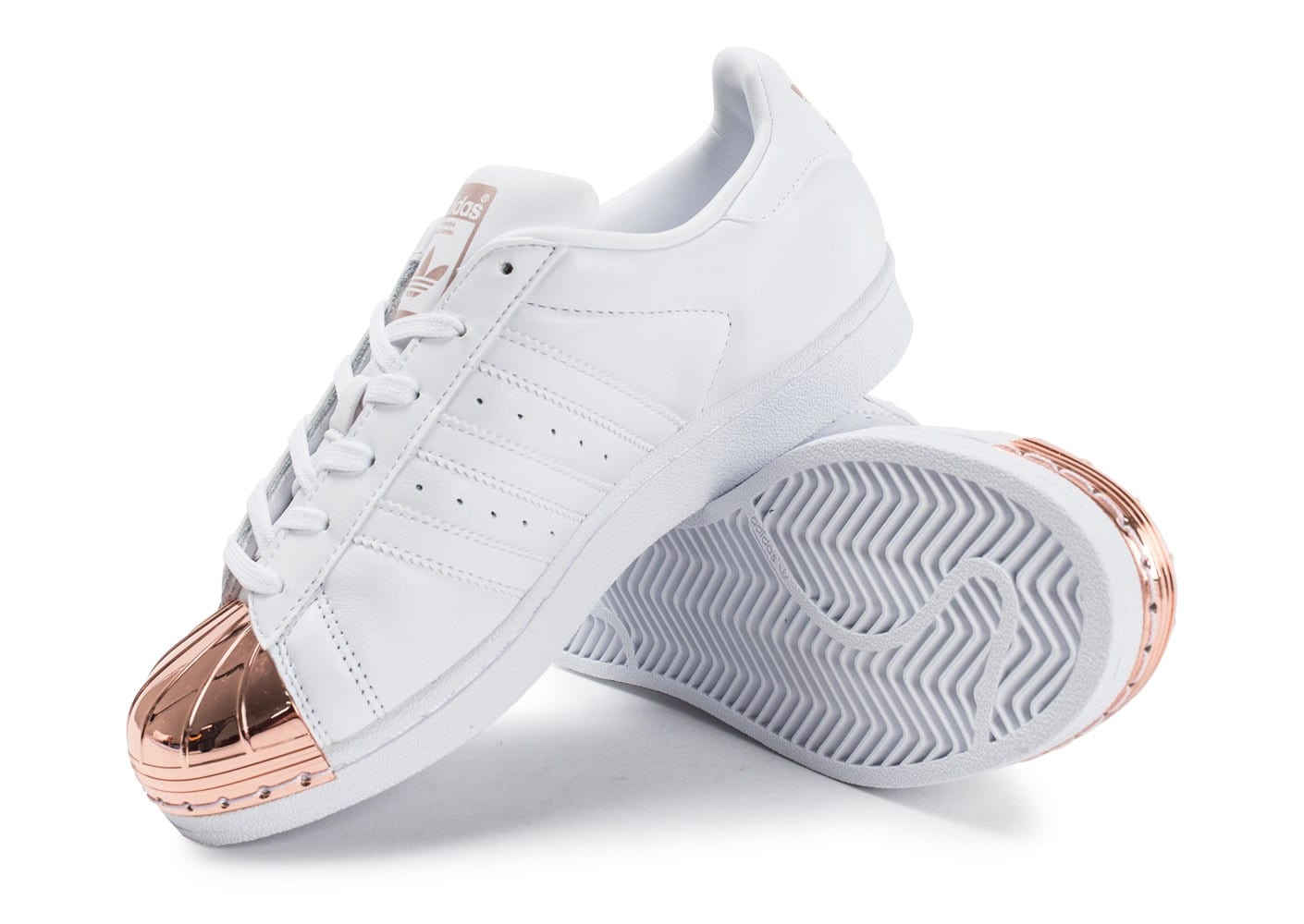 adidas superstar metal toe femme blanc