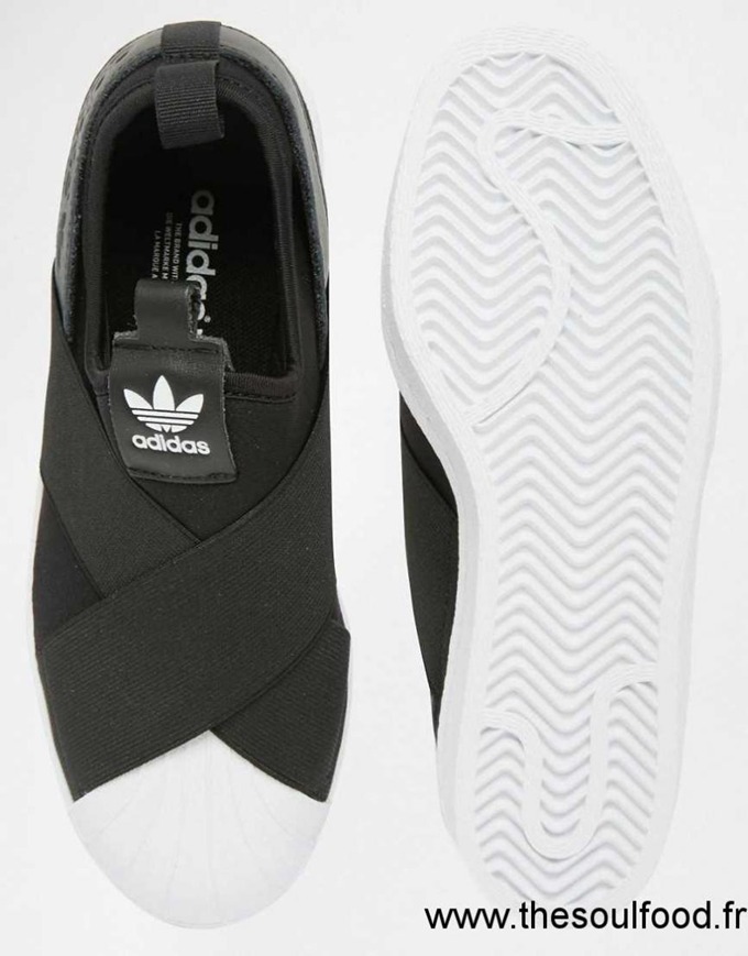 adidas sans lacet homme