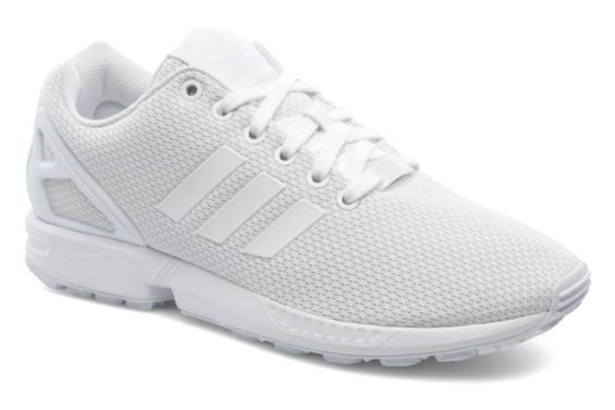 adidas zx flux blanche