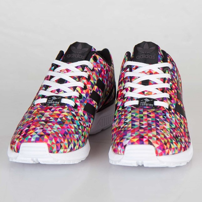 adidas zx flux multicolor femme