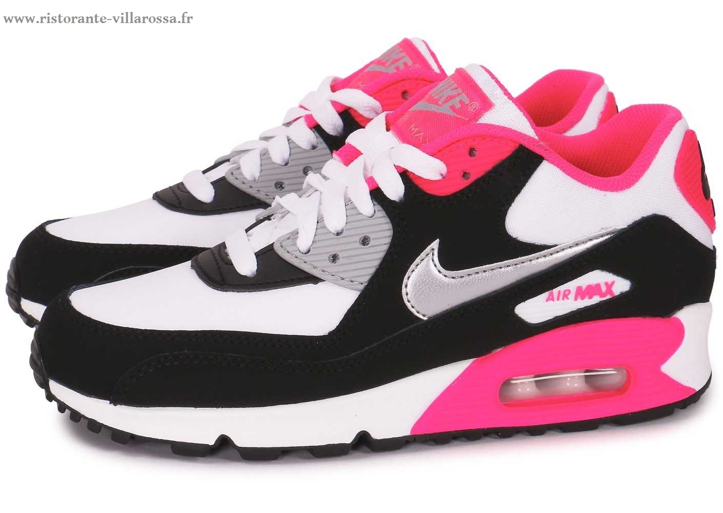 nike air max 90 noir et rose