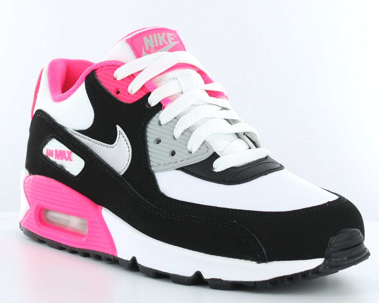 air max 90 noir et rose pas cher