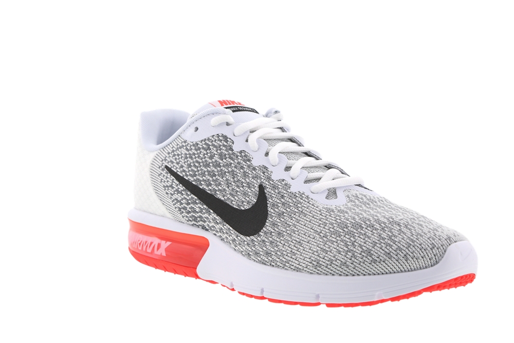 nike air max sequent 2 blanche et rouge