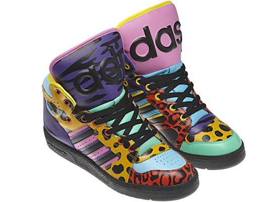 adidas jeremy scott violet homme