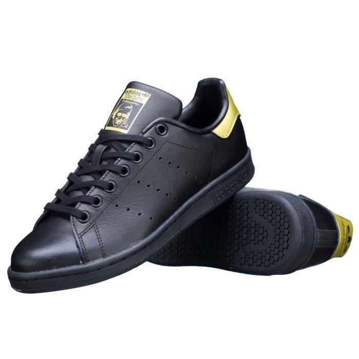 basket adidas noir et or femme