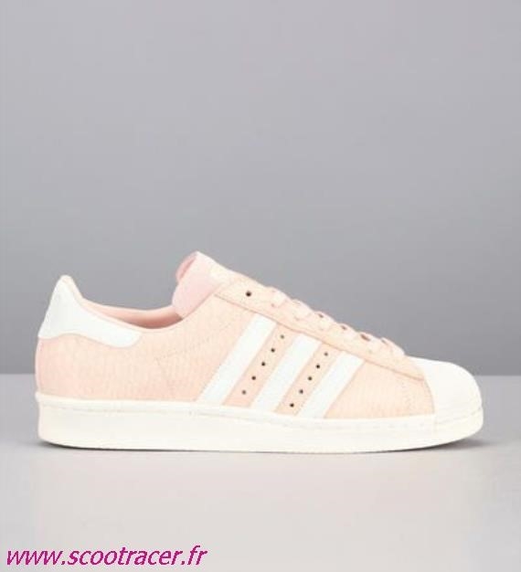 basket adidas femme rose pale