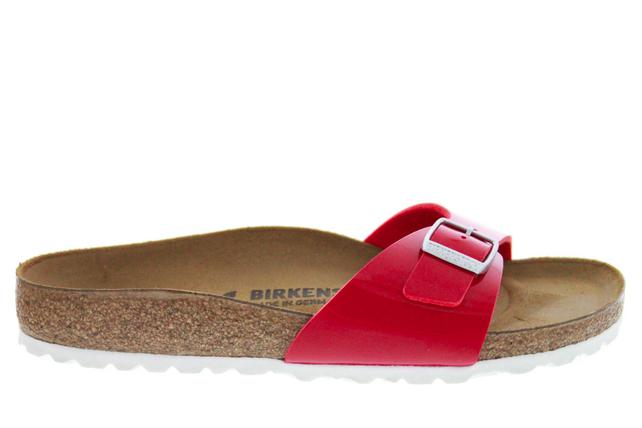 birkenstock femme rouge vernis