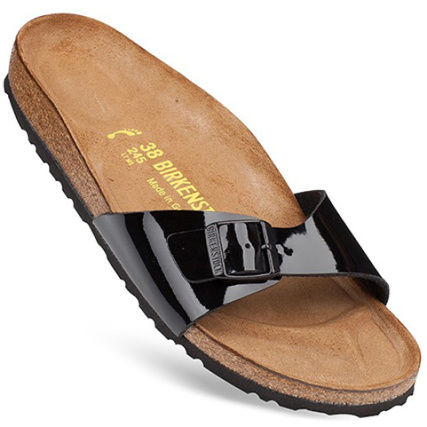 birkenstock femme noir vernis