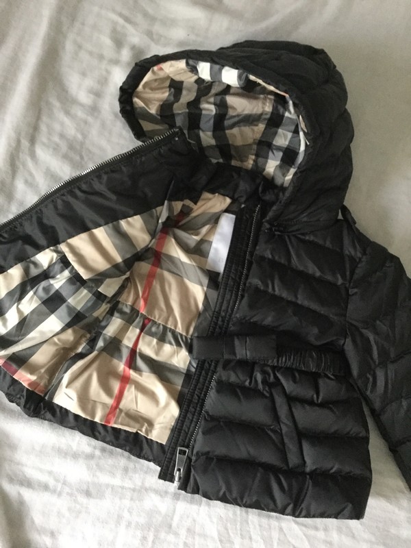 doudoune burberry noir